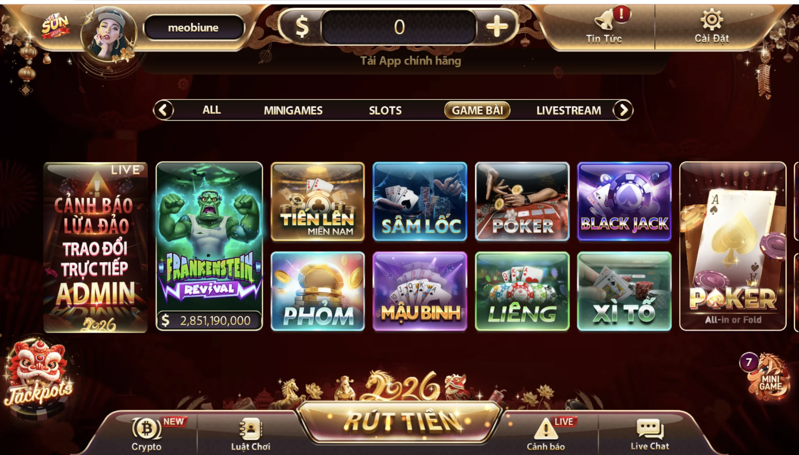 Chơi gì tại Sunwin? Danh sách game hot nhất