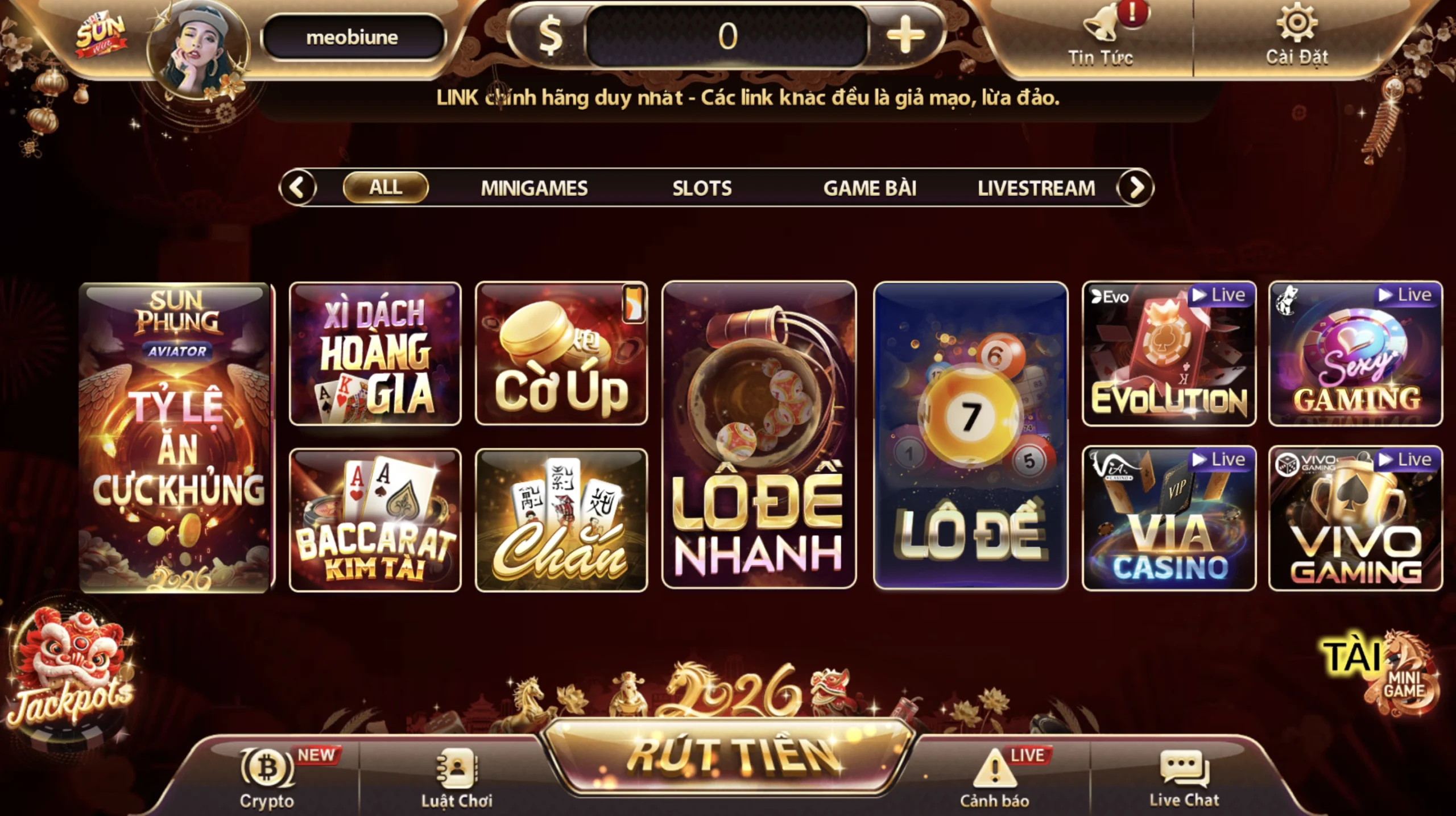 Sảnh lô đề tỷ lệ thưởng lớn